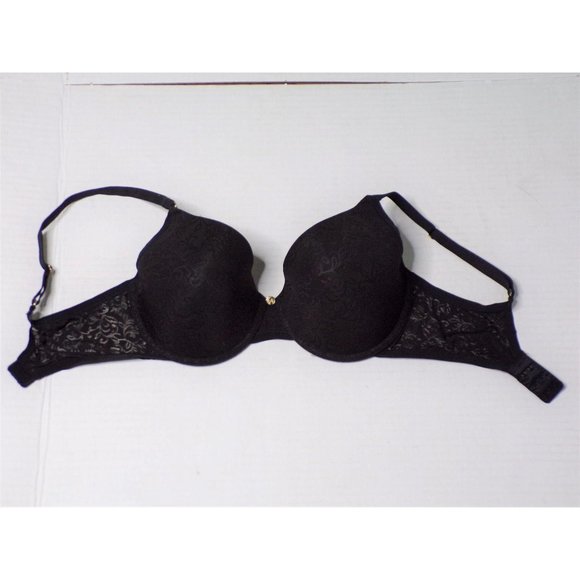 NATORI Jacquard Contour Underwire T-Shirt Bra Black 36D #136059 NEW - Picture 5 of 9